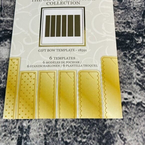 Couture Creations The Gift of Christmas GIFT BOW TEMPLATES Dies 18591 - Picture 3 of 6